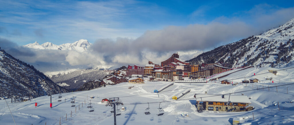 les arcs ski area