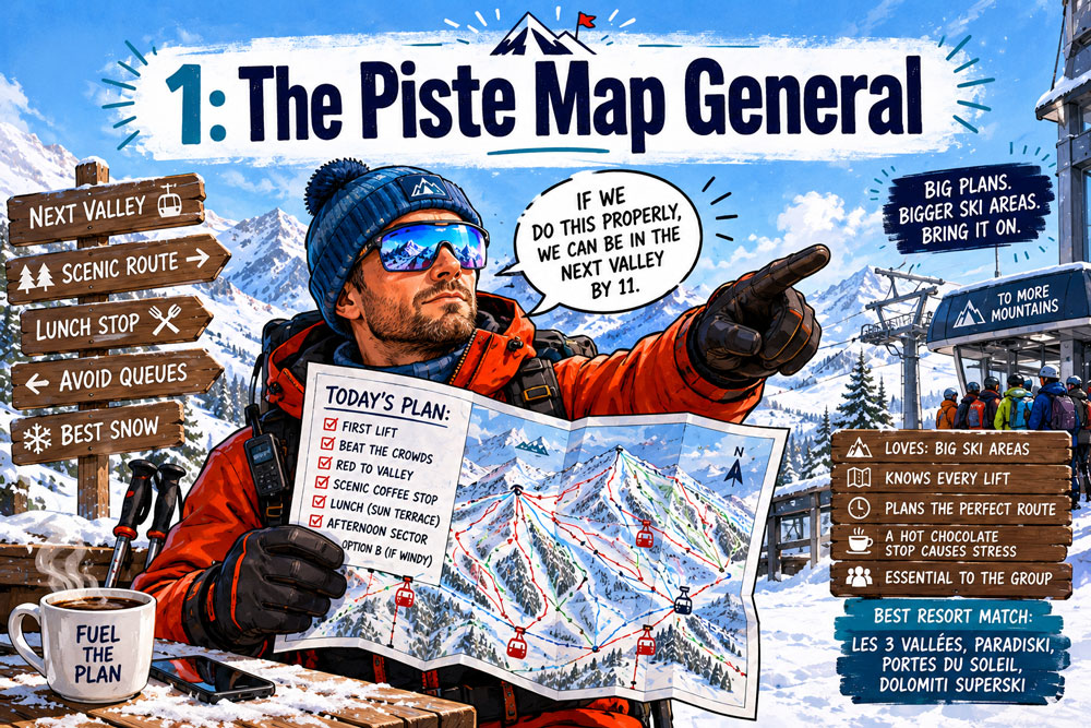 piste map general